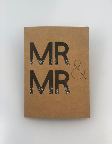 Mr. & Mr. Wedding Card